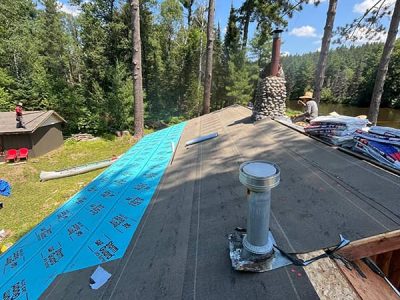 Roof Under Repair